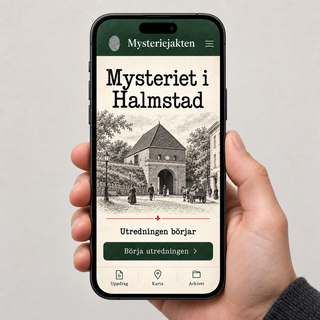 Mysteriet i Halmstad - Digital i mobilen