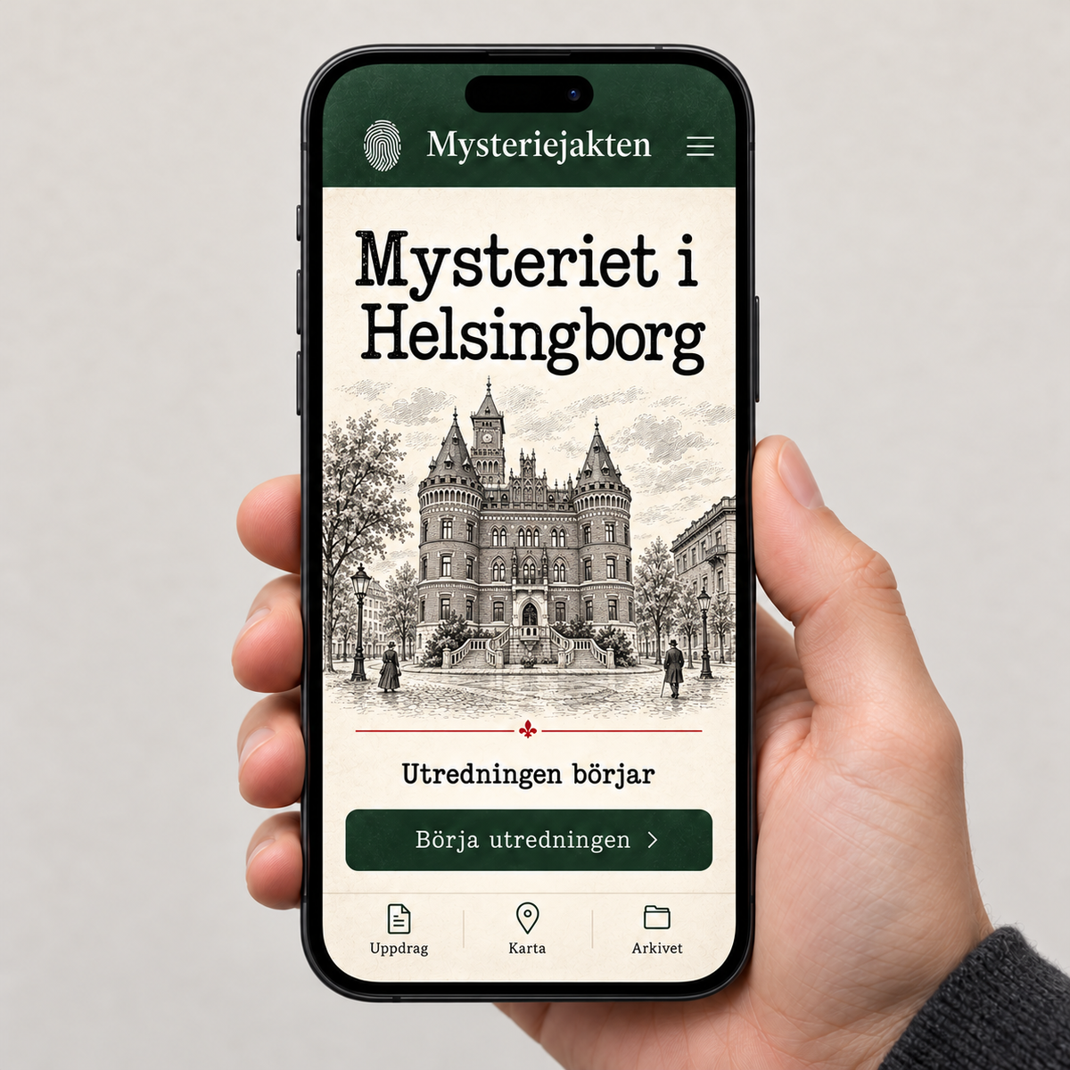 Mysteriet i Helsingborg - Digital i mobilen