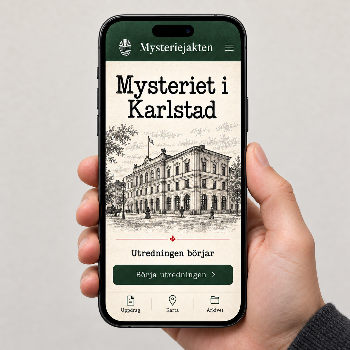 Mysteriet i Karlstad - Digital i mobilen