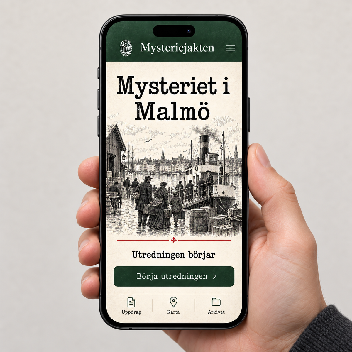 Mysteriet i Malmö - Digital i mobilen