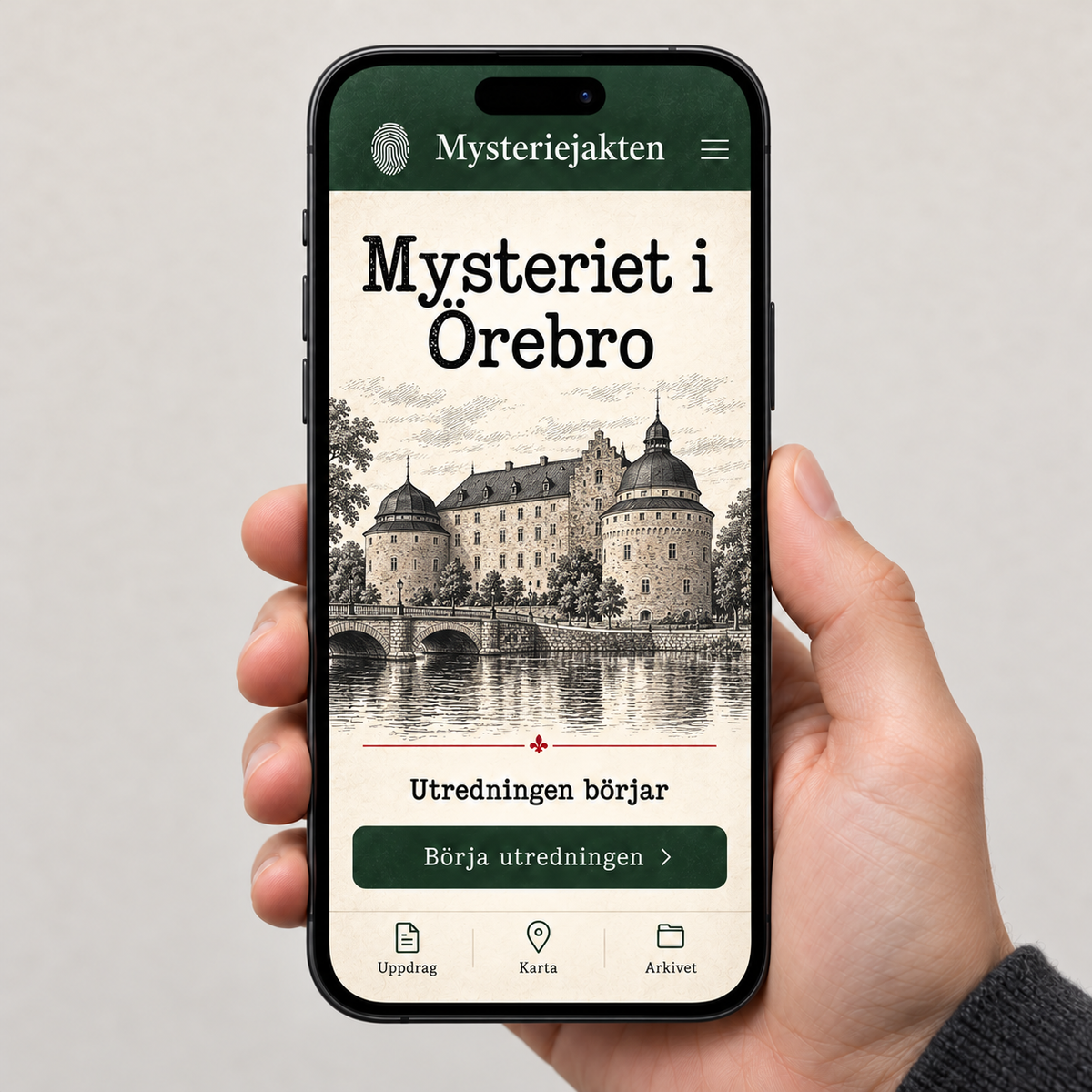 Mysteriet i Örebro - Digital i mobilen