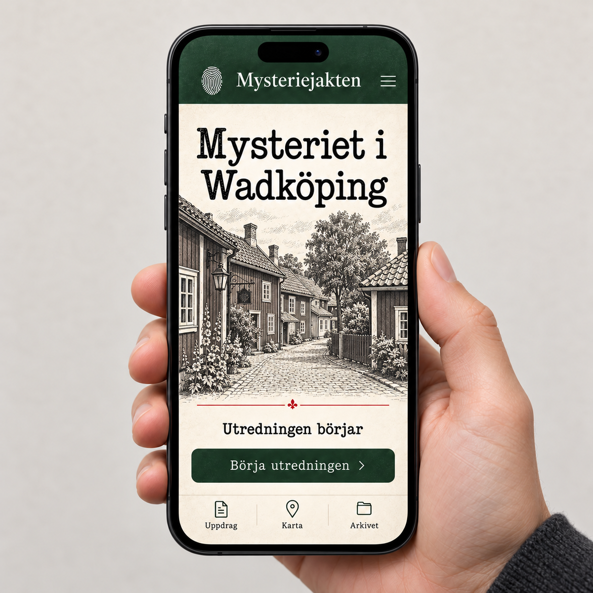 Mysteriet i Wadköping (Örebro) - Digital i mobilen